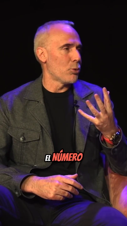 Estilo Pop: «EL NÚMERO» en letra de cómic, con la palabra que se dice, «NÚMERO», en rojo.